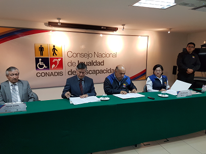 Convenio CONADIS - UCE