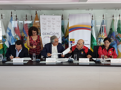 Convenio CONGOPE - CONADIS
