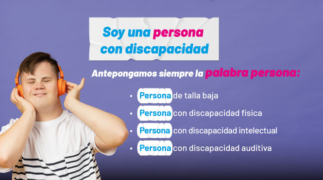 Soy una persona con discapacidad - antepongamos la palabra persona 